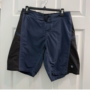 Kuhl Men's Size 32 Navy Blue Mutiny River Board Shorts